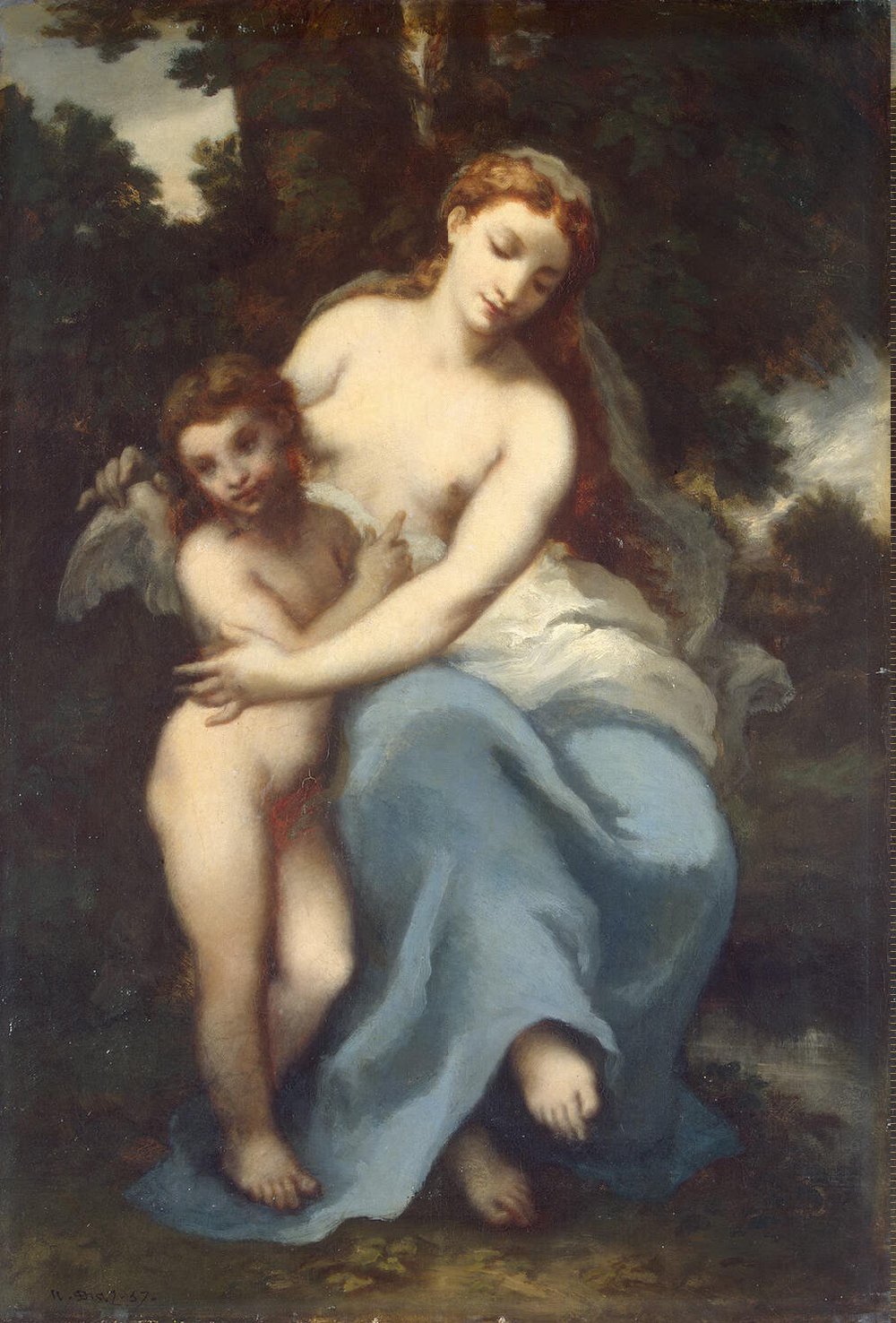 Venus and Cupid